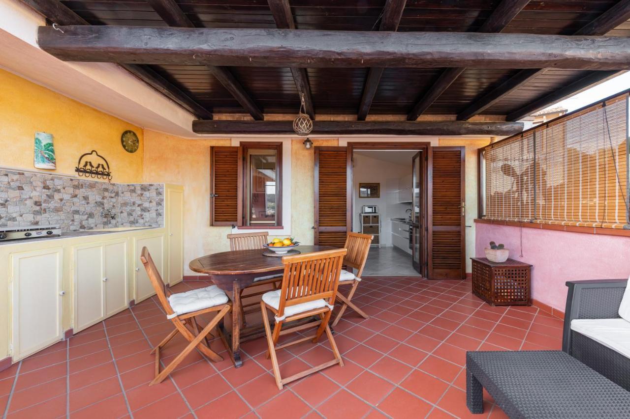 Attico Il Mandorleto Villa Villasimius Buitenkant foto